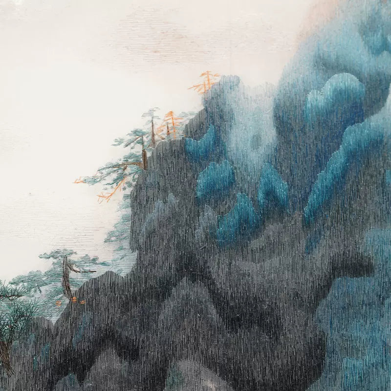 Handmade Pine Mountain Scenery Wall Art