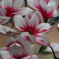 Hand‑made Su Embroidery Magnolia Painting