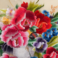 Blooming Splendor‑Square Framed Wall Decor