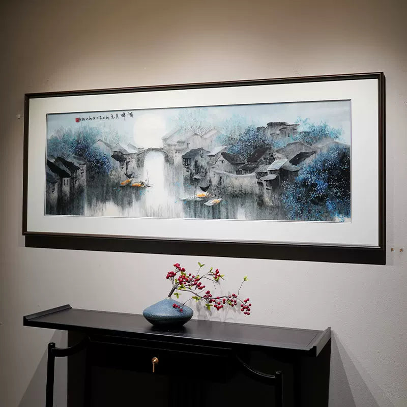 Jiangnan Water Town Hand Embroidery