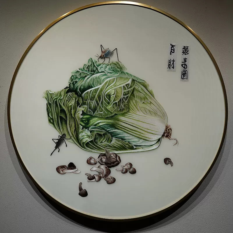 Lucky Cabbage Hand Embroidery