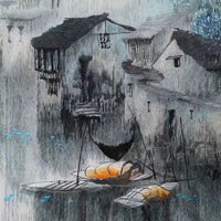 Jiangnan Water Town Hand Embroidery