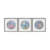 3‑Panel Suzhou Embroidery Wall Decor