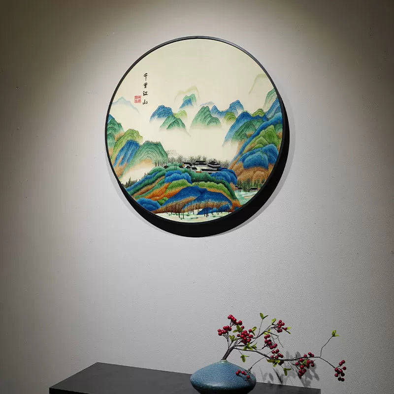 Landscape Hand Embroidery