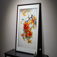 New Chinese Style Su Embroidery Entryway Decor Painting