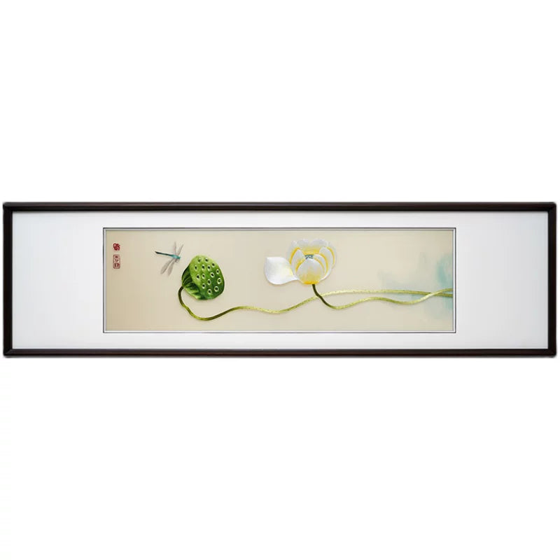 Everything Goes Well‑Suzhou Embroidery Persimmon Wall Decor