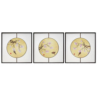 Magnolia Bird 3-Panel Wall Art