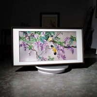 Wisteria Oriole Hand Embroidery