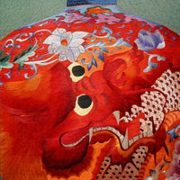 Handmade Su Embroidery - Chinese Porcelain Vase Art