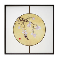 Magnolia Bird 3-Panel Wall Art