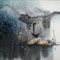 Jiangnan Water Town Hand Embroidery