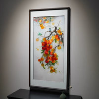 New Chinese Style Su Embroidery Entryway Decor Painting