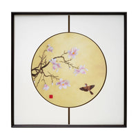 Magnolia Bird 3-Panel Wall Art
