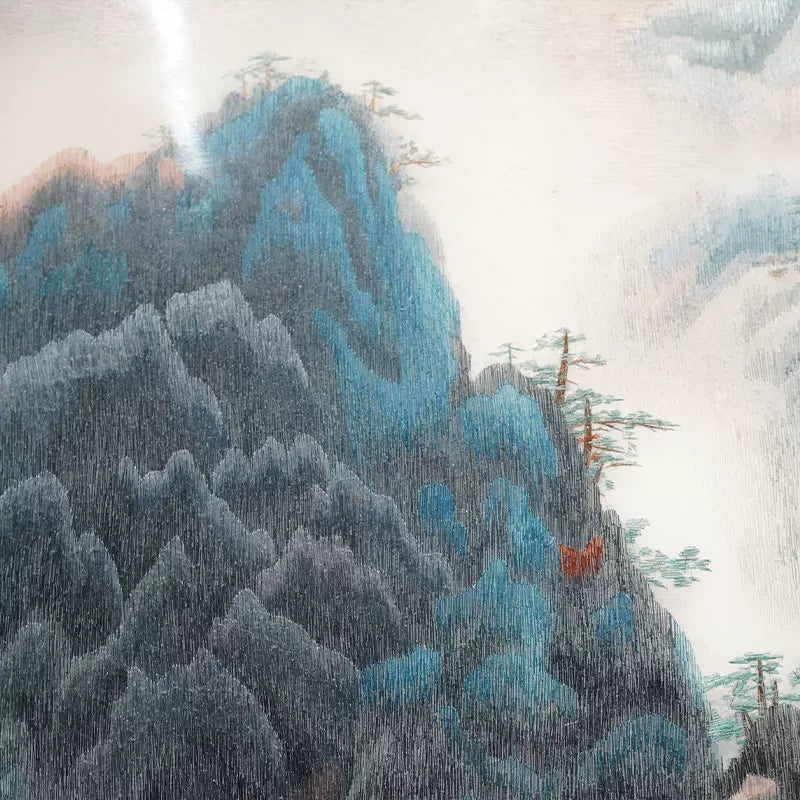 Handmade Pine Mountain Scenery Wall Art