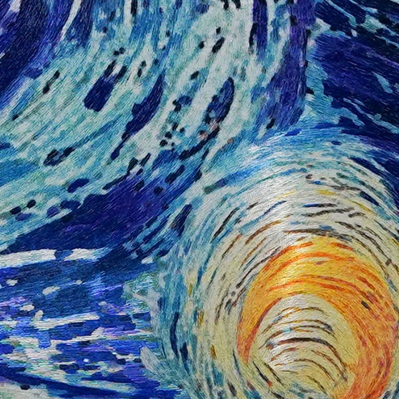 Starry‑Night Dream‑Square Framed Wall Piece