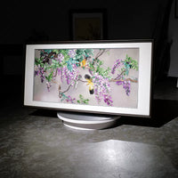 Wisteria Oriole Hand Embroidery