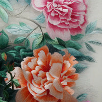 Peony Koi Prosperity Hand Embroidery