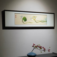 Everything Goes Well‑Suzhou Embroidery Persimmon Wall Decor