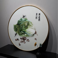 Lucky Cabbage Hand Embroidery