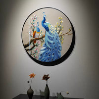 Peacock Fortune Hand Embroidery