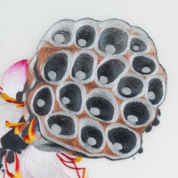 Elegant Lotus Charm‑3‑Panel Ink‑Style Wall Decor