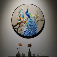 Peacock Fortune Hand Embroidery