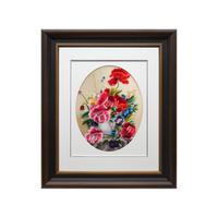 Blooming Splendor‑Square Framed Wall Decor