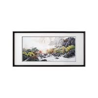 Hand‑Stitched Embroidery** Splendid Mountains & Rivers‑Horizontal