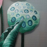 Harmony Blessing‑Vertical Lotus Wall Decor