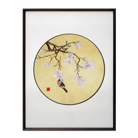 Magnolia Bird 3-Panel Wall Art