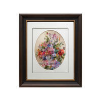 Blooming Splendor‑Square Framed Wall Decor