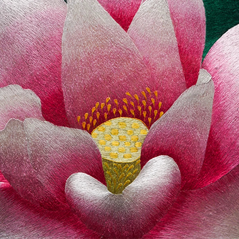 Harmony Blessing‑Vertical Lotus Wall Decor