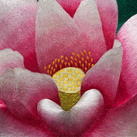 Harmony Blessing‑Vertical Lotus Wall Decor