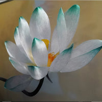 Harmony Blessing-Horizontal Suzhou Embroidery Lotus Wall Decor