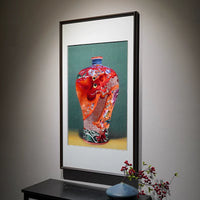 Handmade Su Embroidery - Chinese Porcelain Vase Art