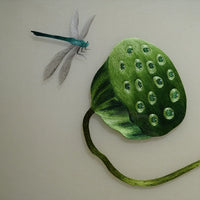 Everything Goes Well‑Suzhou Embroidery Persimmon Wall Decor