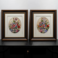 Blooming Splendor‑Square Framed Wall Decor