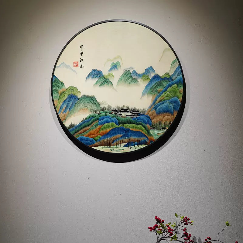 Landscape Hand Embroidery