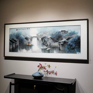 Jiangnan Water Town Hand Embroidery