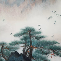 Handmade Pine Mountain Scenery Wall Art