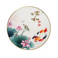 Family Harmony Koi Hand Embroidery