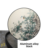 Bamboo Peace-Round Framed Wall Decor
