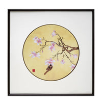 Magnolia Bird 3-Panel Wall Art