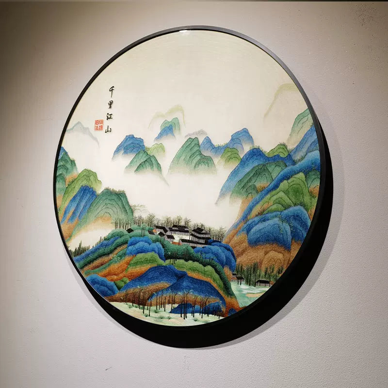 Landscape Hand Embroidery